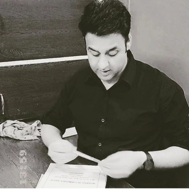 Portrait of Wasim Raja